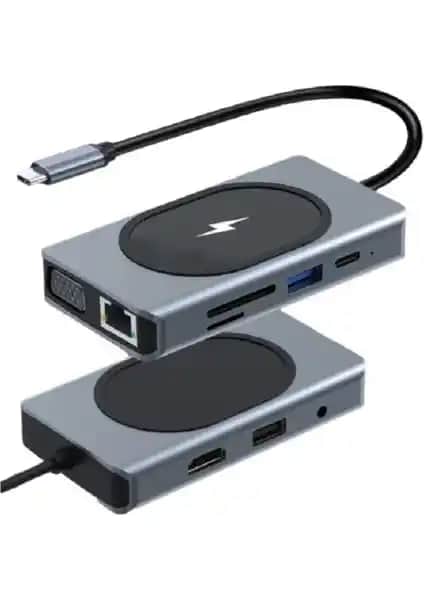 Shaza 9in1 USB Type-C Hub: Çok Fonksiyonlu ve Güvenilir Bağlantı Çözümü