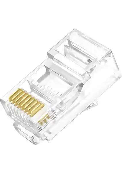 SPEEDUF Ez RJ45 Cat6 Delikli Jack Konnektörleri: Yüksek Performans ve Kolay Kablo Yönetimi