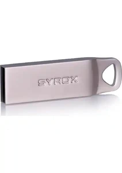 Syrox 32 GB Metal USB Bellek Güçlü ve Şık Veri Saklama Çözümü