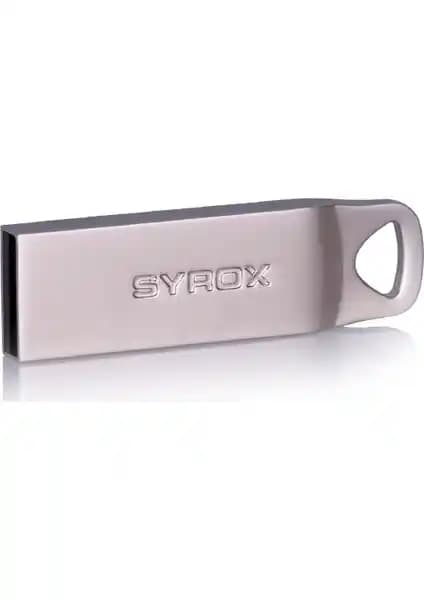 Syrox 32 GB Metal USB Bellek Güçlü ve Şık Veri Saklama Çözümü
