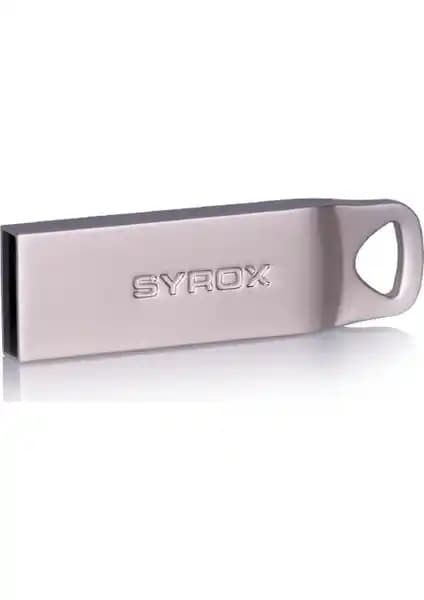 Syrox 4GB Metal USB Flash Bellek ile Güvenilir ve Şık Veri Taşıma Çözümü