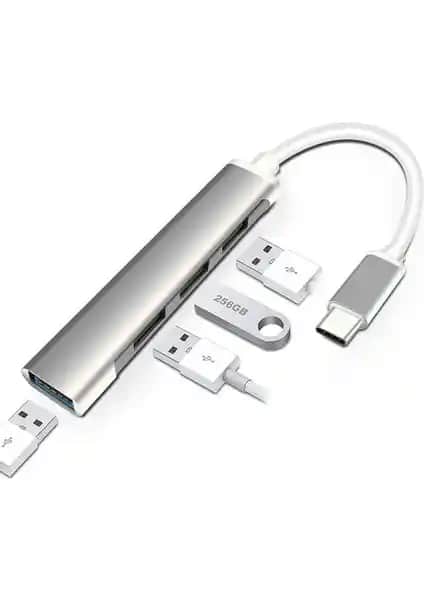 Techmaster C809 Type-C USB 3.1 Çoklu USB 3.0 Hub Otg Çoğaltıcı Adaptörü İnceleme ve Özellikleri