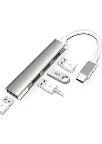 Techmaster C809 Type-C USB 3.1 Çoklu USB 3.0 Hub Otg Çoğaltıcı Adaptörü İnceleme ve Özellikleri