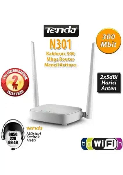 Tenda N301 300 Mbps Kablosuz Router İncelemesi ve Kullanıcı Yorumları