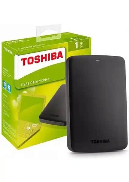 Toshiba Canvio Basics 1 TB Taşınabilir Sabit Diskleri ile Güvenli ve Hızlı Veri Depolama
