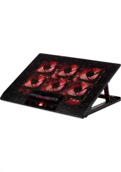 TX Red Alert 6 Fanlı Oyuncu Notebook Soğutucu: Yüksek Performanslı ve Ergonomik Tasarım