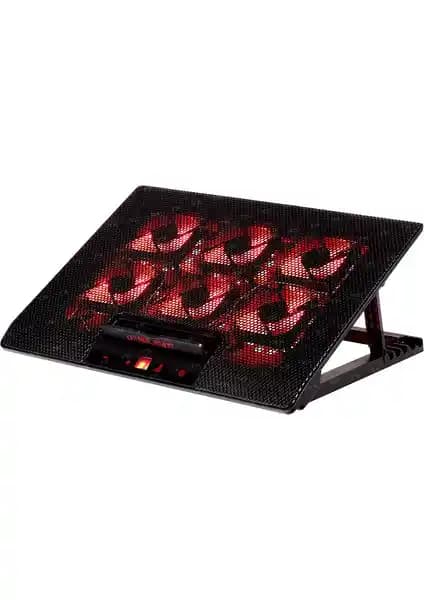 TX Red Alert 6 Fanlı Oyuncu Notebook Soğutucu: Yüksek Performanslı ve Ergonomik Tasarım