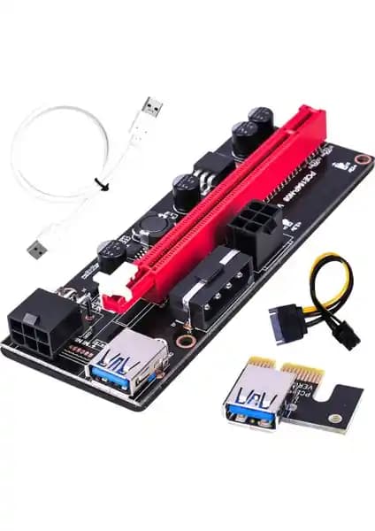 UniChrome Zauss V009 Riser Kartı İncelemesi: Güç Kaynağı ve Bağlantı Özellikleri