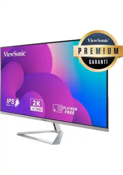 ViewSonic VX3276-2K-MHD-2 Monitör: Yüksek Çözünürlük ve Estetik Tasarımın Buluşması