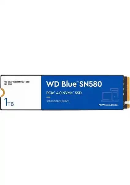 WD 1TB SN580 NVMe SSD ile Yüksek Performans ve Güçlü Depolama Çözümleri
