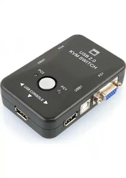 Wozlo 2 Port USB KVM Switch Çoklu Bilgisayar Kontrolü için Güçlü Bir Çözüm