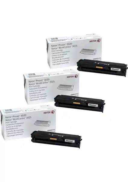 Xerox Phaser 3020-106R02773 Toner Seti: Yüksek Kapasite ve Güvenilirlik ile Ekonomik Baskı Çözümü