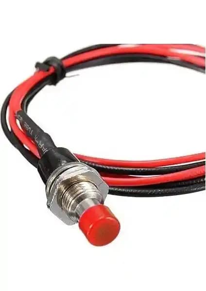 YKA Kasa Power Start Butonu Metal Kasa Güç Anahtarı Endüstriyel ve Ev Kullanımı İçin