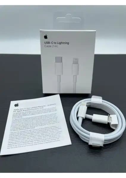 Yusoft Apple Lightning Orijinal Hızlı Şarj Kablo: Güvenilir ve Dayanıklı Şarj Çözümü