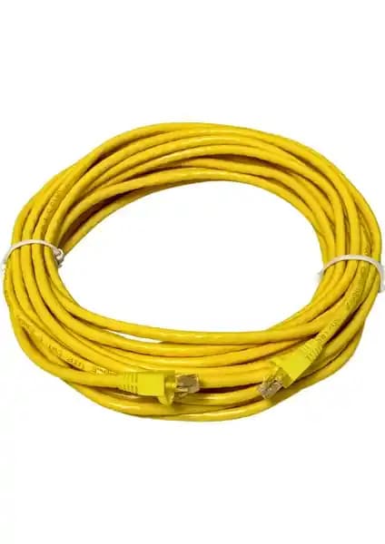 Zerlina 7 Metre Sarı Ethernet Kablosu Cat6 ile Güçlü ve Güvenilir Bağlantı Çözümü