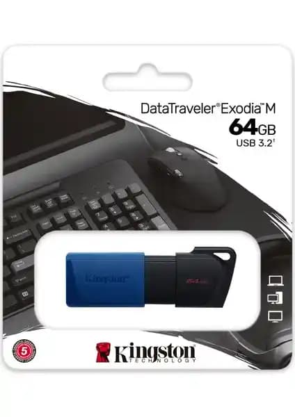 Kingston DTXM-64GB ve Kioxia U366 USB Bellek Karşılaştırması 64 GB Kapasite ve Hız Özellikleri