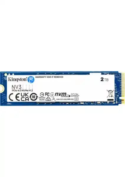 Kingston SNV3S/2000G 2TB M.2 NVMe SSD ile Yüksek Performans ve Güvenilir Depolama