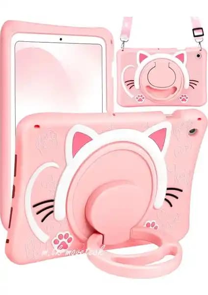 Samsung Galaxy Tab A9 Plus 11 İnç için Kedi Temalı Çocuk Kılıfı İncelenmesi