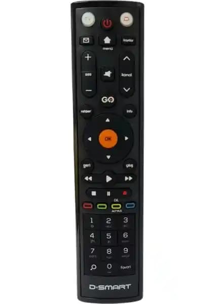 D-Smart Go HD Uydu Kumandası Yeni Model: TV ve Uydu Kontrolünü Tek Kumanda ile