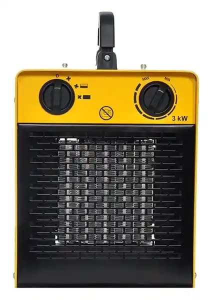 EvoTech Evo 3: Küçük Mekânlar İçin Taşınabilir 220V Fanlı Isıtıcı, Hızlı Isınma ve Garanti