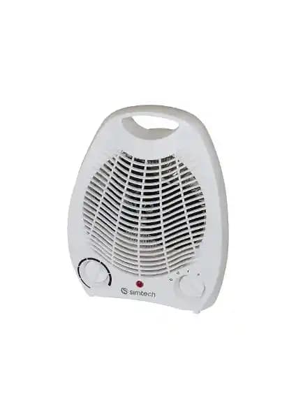 Simtech 2000W Fanlı Isıtıcı: Ofis ve Şantiye için Güvenli Hızlı Taşınabilir Isıtma