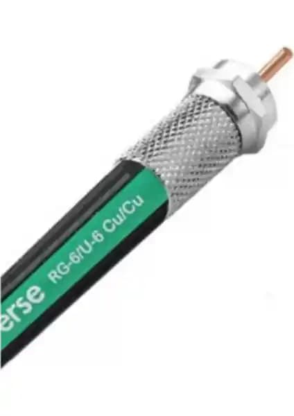 Erse RG6U6 Tam Bakır ve ŞANLED Yeşil Rg6 U4 TV Anten Kablo Karşılaştırması