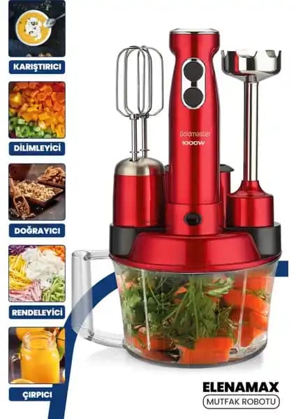 Goldmaster GM-7239 ve Karaca Pro Multimax 6 in 1 Çok Amaçlı Mutfak Robotu Karşılaştırması