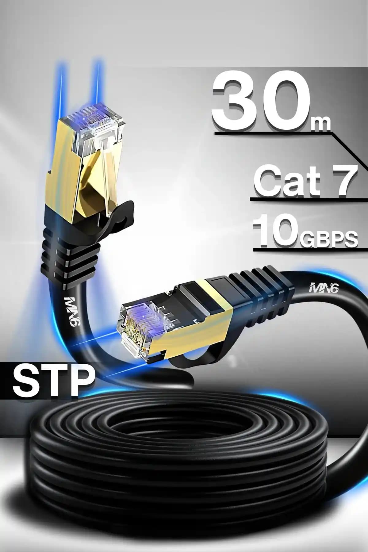 10 Gbps Cat7 Ethernet Kablo Seçenekleri ve Yüksek Hızlı Veri Aktarım Çözümleri