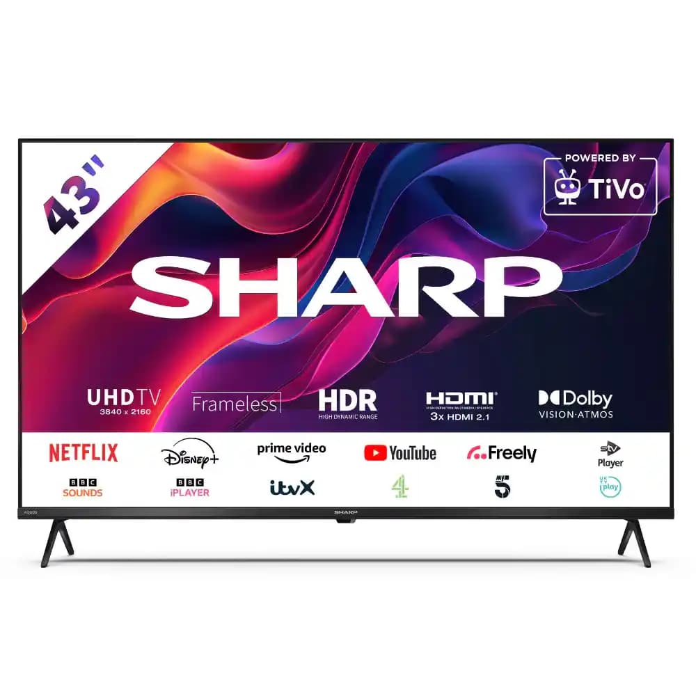 43 İnç 4K Ultra HD Akıllı Televizyonlar: Yüksek Çözünürlük ve Çok Yönlü Kullanım