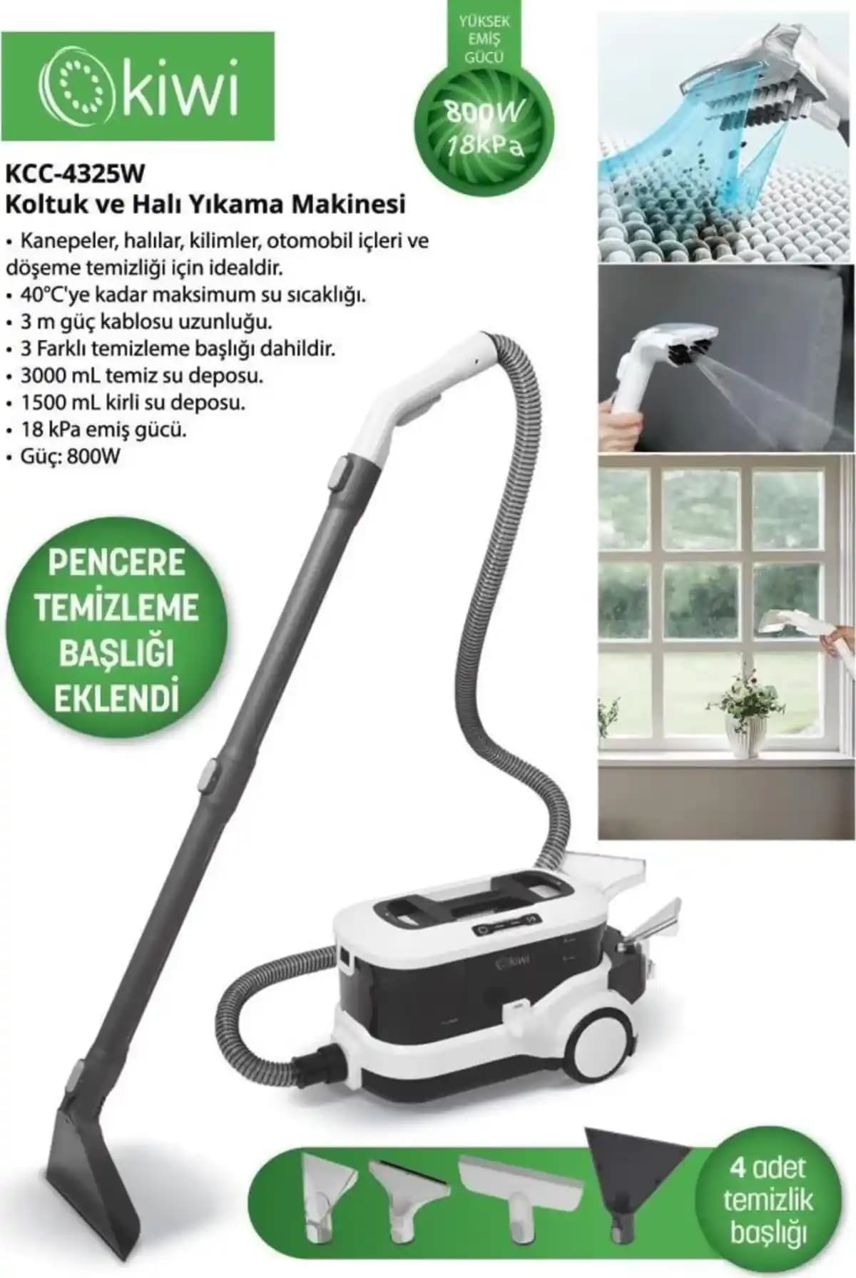 4325W Güçlü Temizlik Makinesi Performans Analizi ve Özellikleri