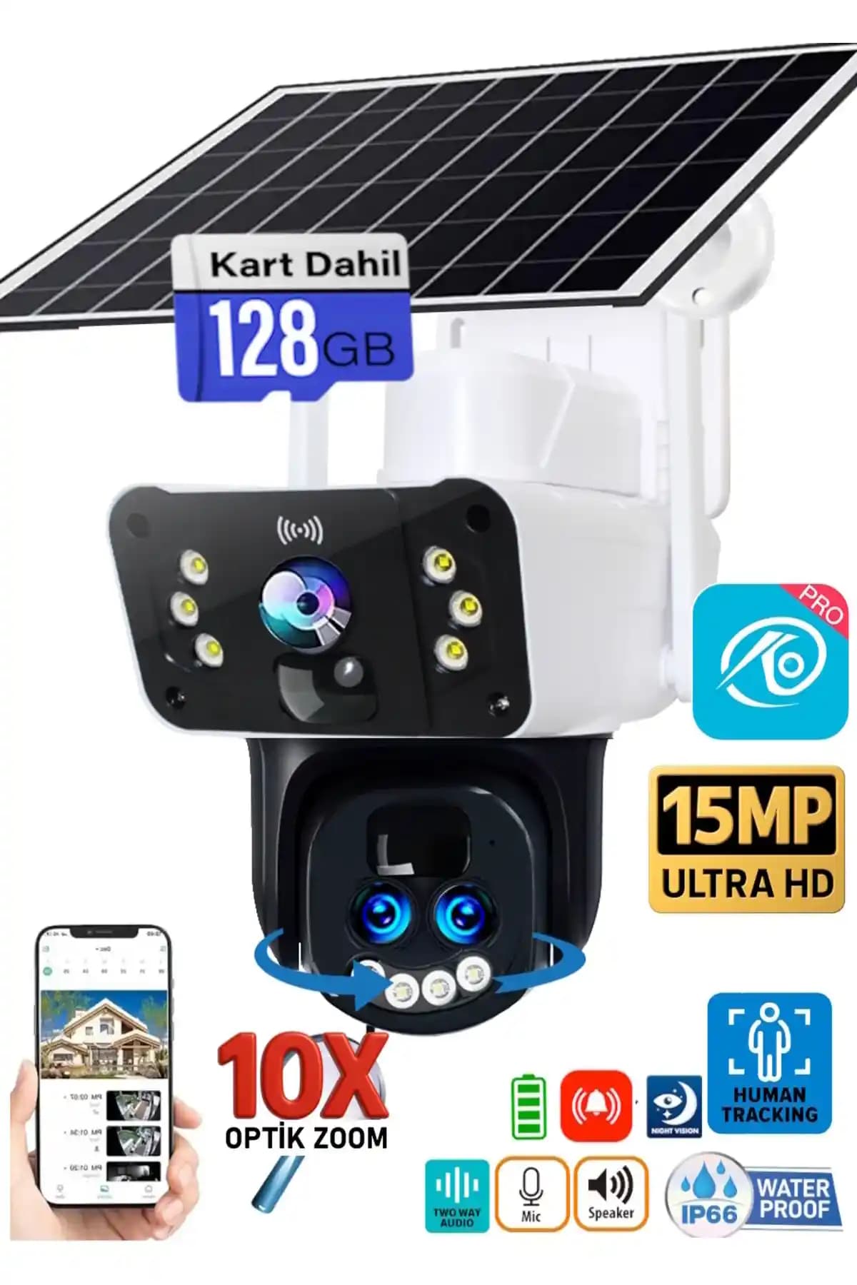 4G Bağlantılı Güneş Enerjili Güvenlik Kameraları ile Modern ve Sürdürülebilir Güvenlik Çözümleri