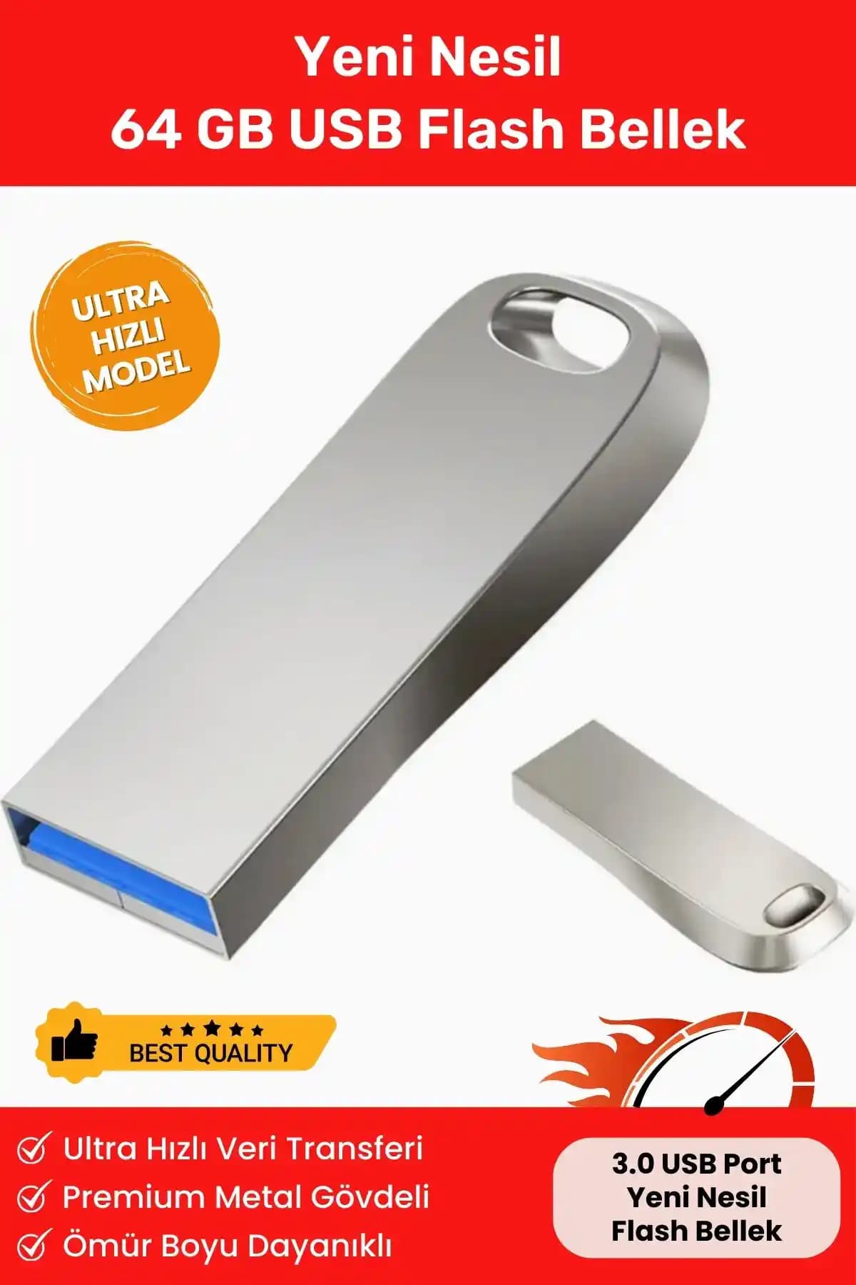 64GB USB Flash Bellekler: Günümüz Elektronik Dünyasında Pratik ve Güvenilir Depolama Çözümü