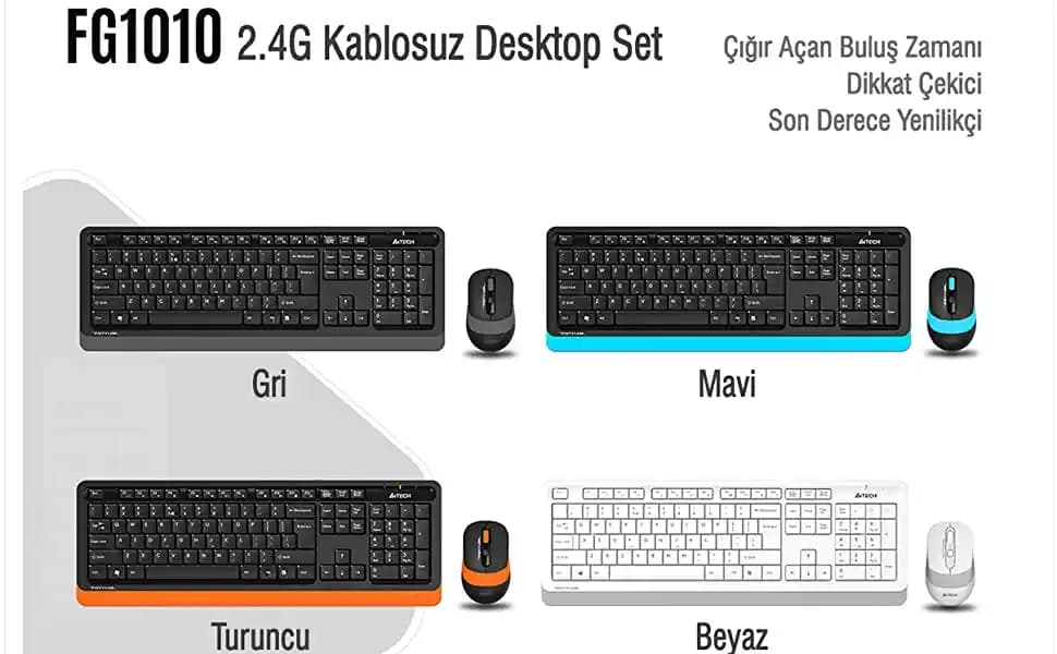 A4Tech FG1010 Kablosuz Set Özellikleri ve Kullanıcı Değerlendirmeleri