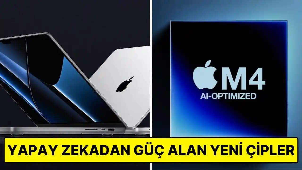 Apple MacBook M4 İşlemci ile Yüksek Performans ve Enerji Verimliliği Sağlayan Yeni Nesil Dizüstü Bilgisayar
