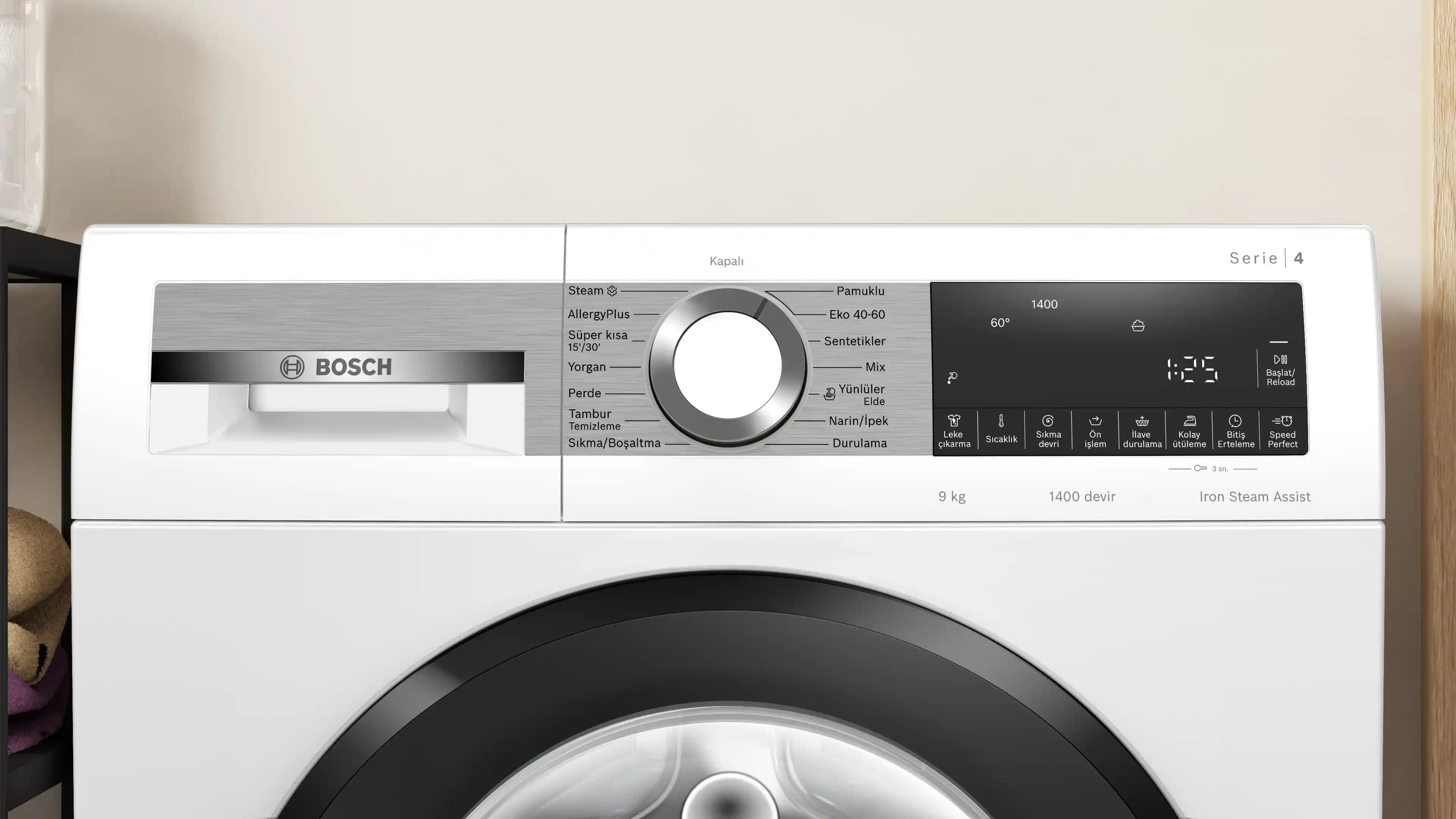 Bosch Ev Tipi Çamaşır Makineleri Güvenilirlik ve Teknik Özellikler