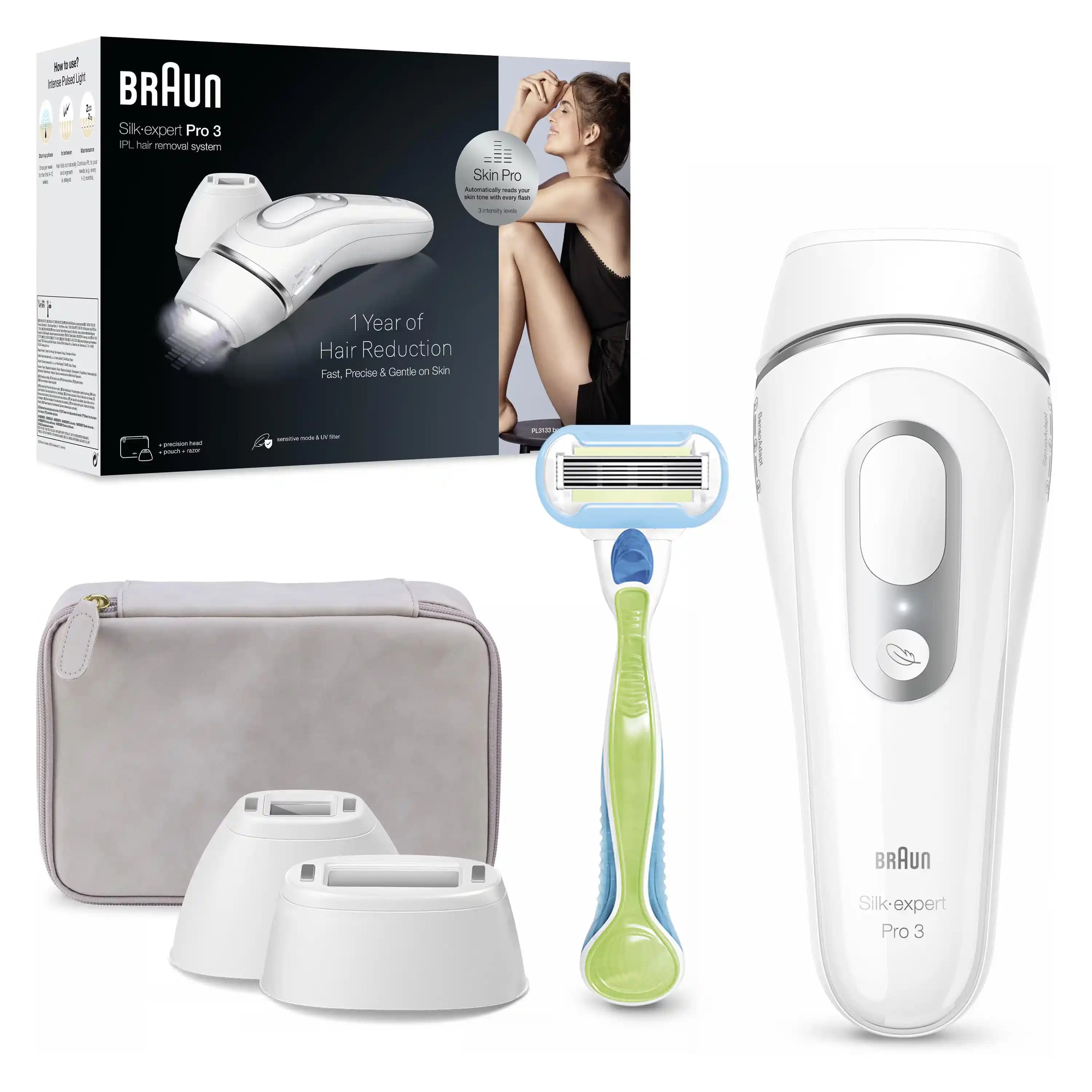 Braun Silk Expert Pro 3 Epilasyon Cihazı: Güvenli ve Hızlı Evde Epilasyon Çözümü