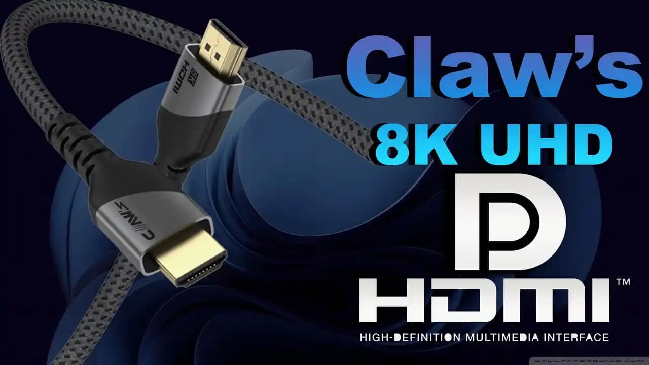 Claw S Dark HDMI Kablosu Yüksek Çözünürlük ve Dayanıklılık Sunan Modern Bağlantı Çözümü