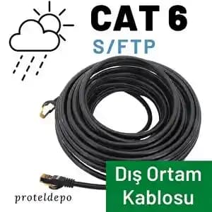Dış ortam için yüksek performanslı CAT6 kablolarıyla güvenilir ağ bağlantısı sağlama