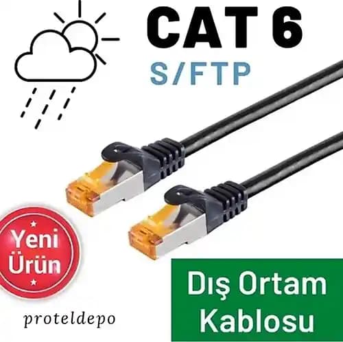 Dis ortamları için yüksek performanslı ve güvenilir Cat6 Ethernet kablosu özellikleri ve kullanım alanları