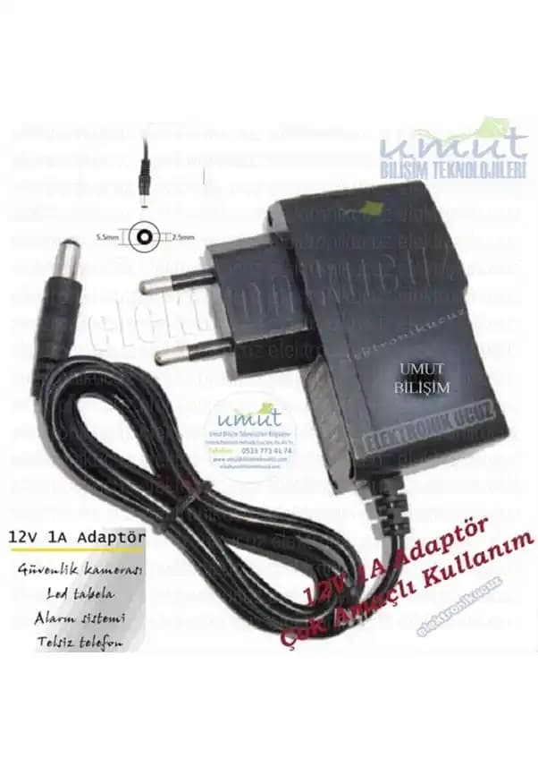 Elektronik Cihazlar İçin 12V 1A Adaptörlerin Önemi ve Seçim Kriterleri