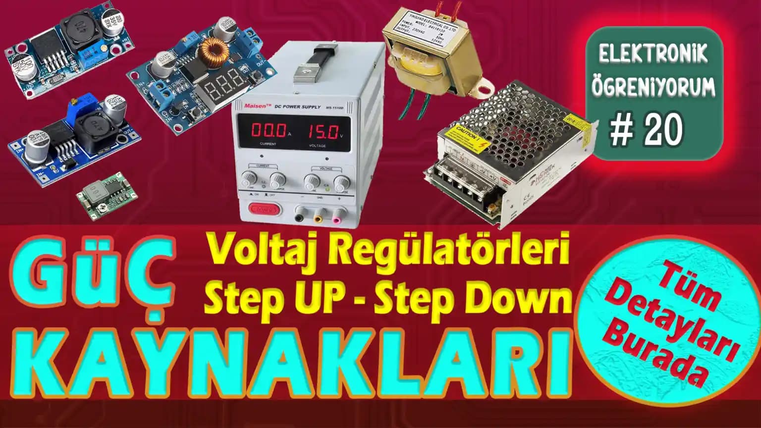 Elektronik Cihazlar İçin Güç Kaynağı Seçimi ve Temel Özellikler Rehberi