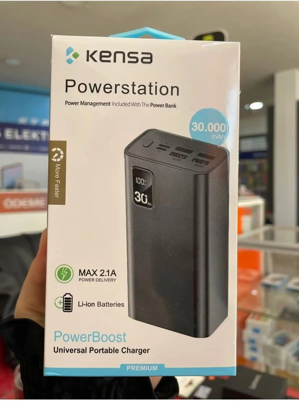 Kensa 30000 mAh Taşınabilir Şarj Cihazı: Yüksek Kapasiteli ve Çoklu Kullanım Özelliğiyle Mobil Güç Kaynağı