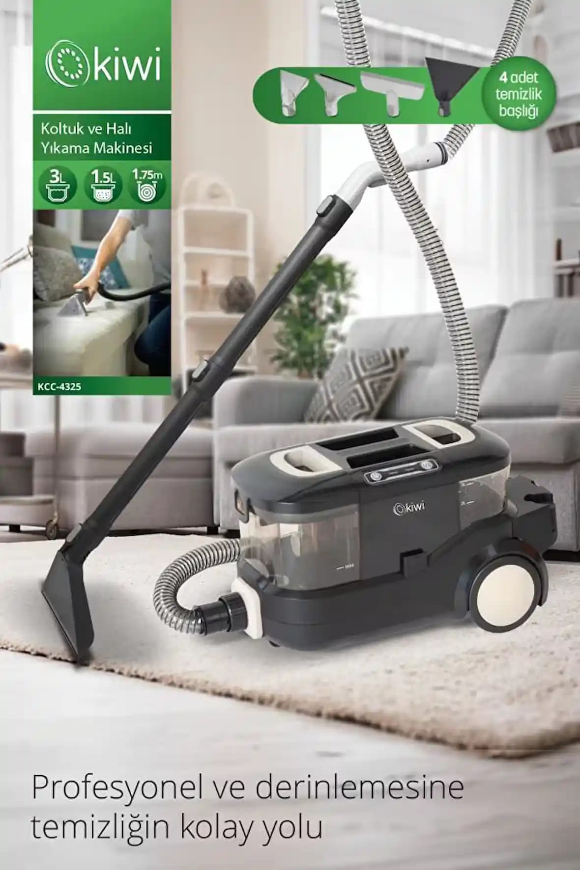 Kiwi 4323 ve 4325W Temizlik Makineleri: Güçlü ve Verimli Temizlik Çözümleri