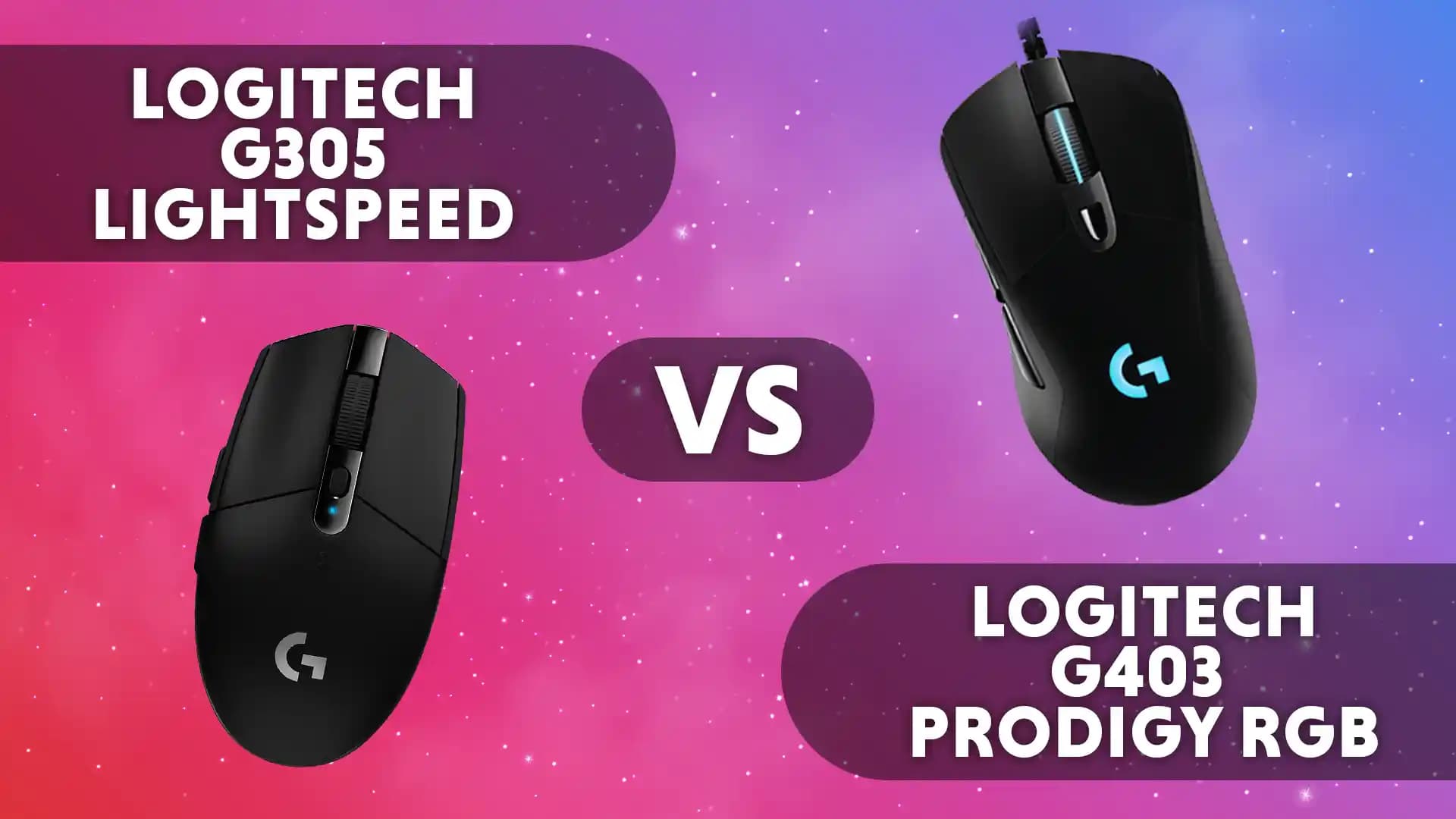 Logitech G305 ve G403 Oyun Fareleri Karşılaştırması: Tasarım, Performans ve Kullanım Özellikleri