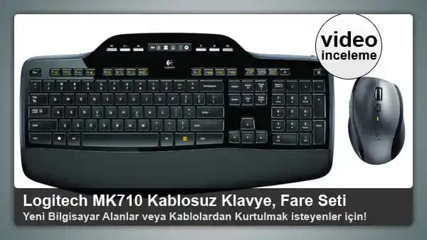 Logitech Kablosuz Klavye ve Farelerin Ofis Ortamındaki Kullanım Avantajları ve Özellikleri