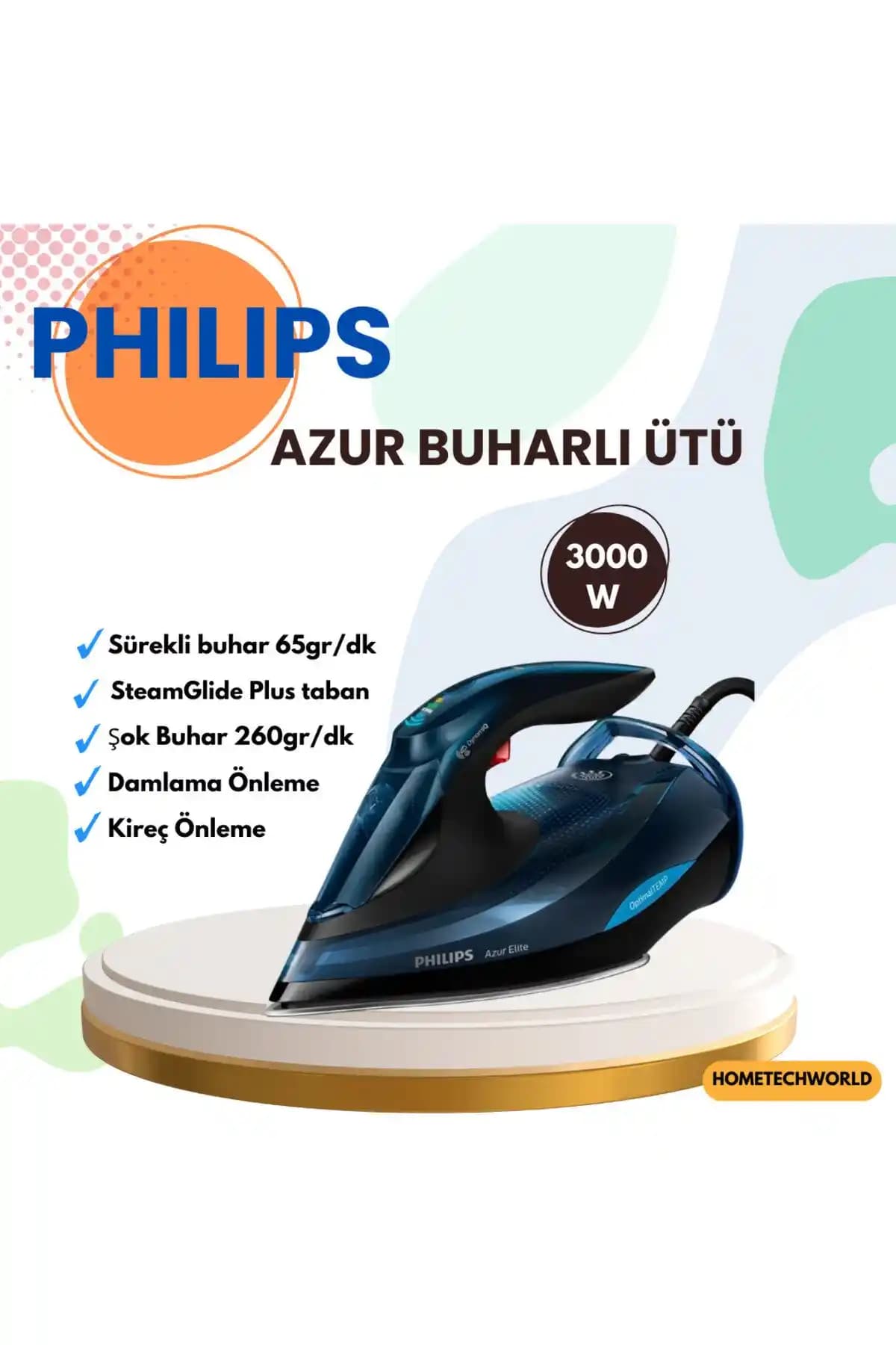 Premium Buharlı Ütü Seçenekleri: Philips ve Tefal Modelleri ve Özellikleri
