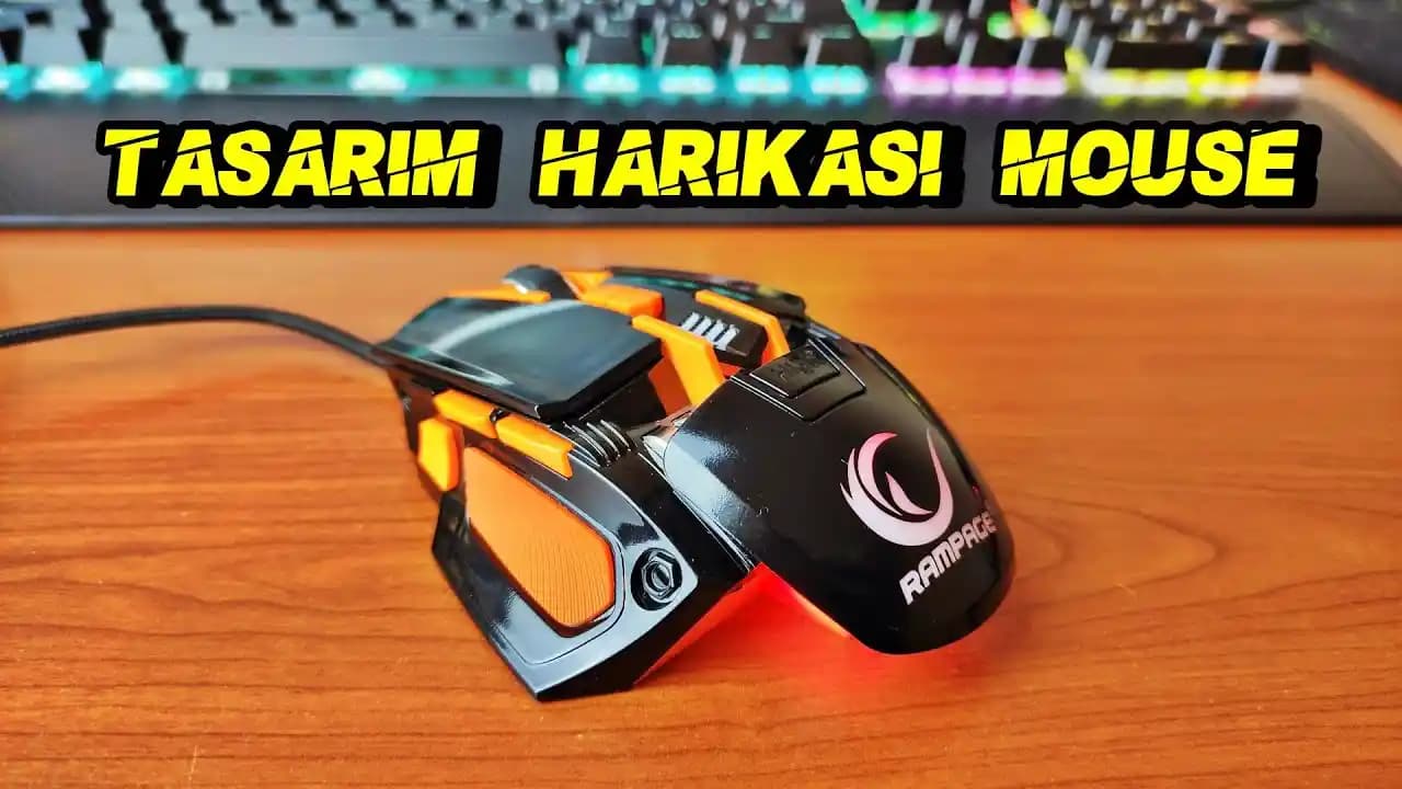Rampage SMX Gaming Mouse İnceleme: Performans ve Tasarım Analizi