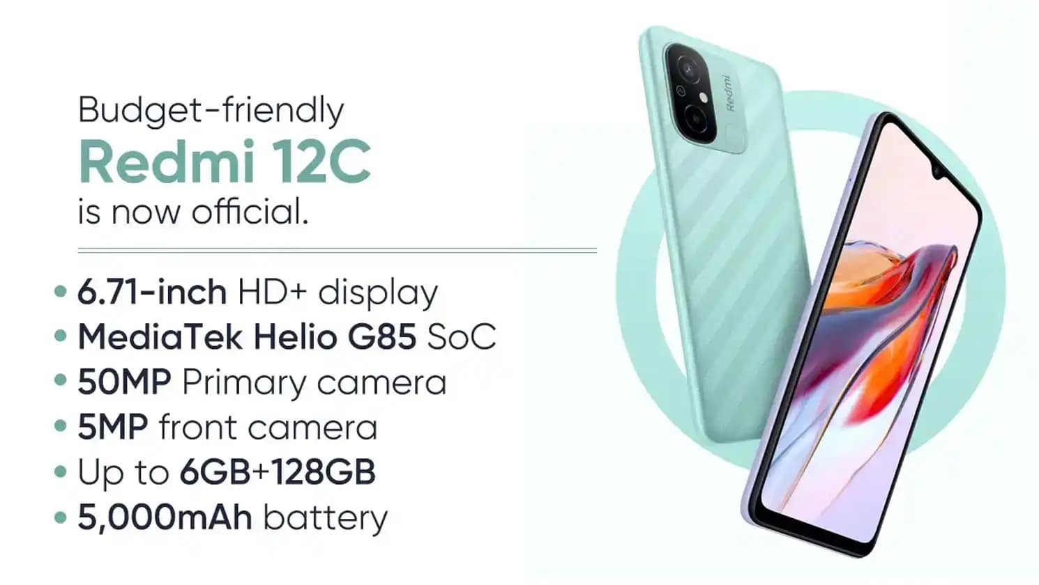 Redmi C12 Akıllı Telefonun Güncel Özellikleri ve Tasarım Detayları