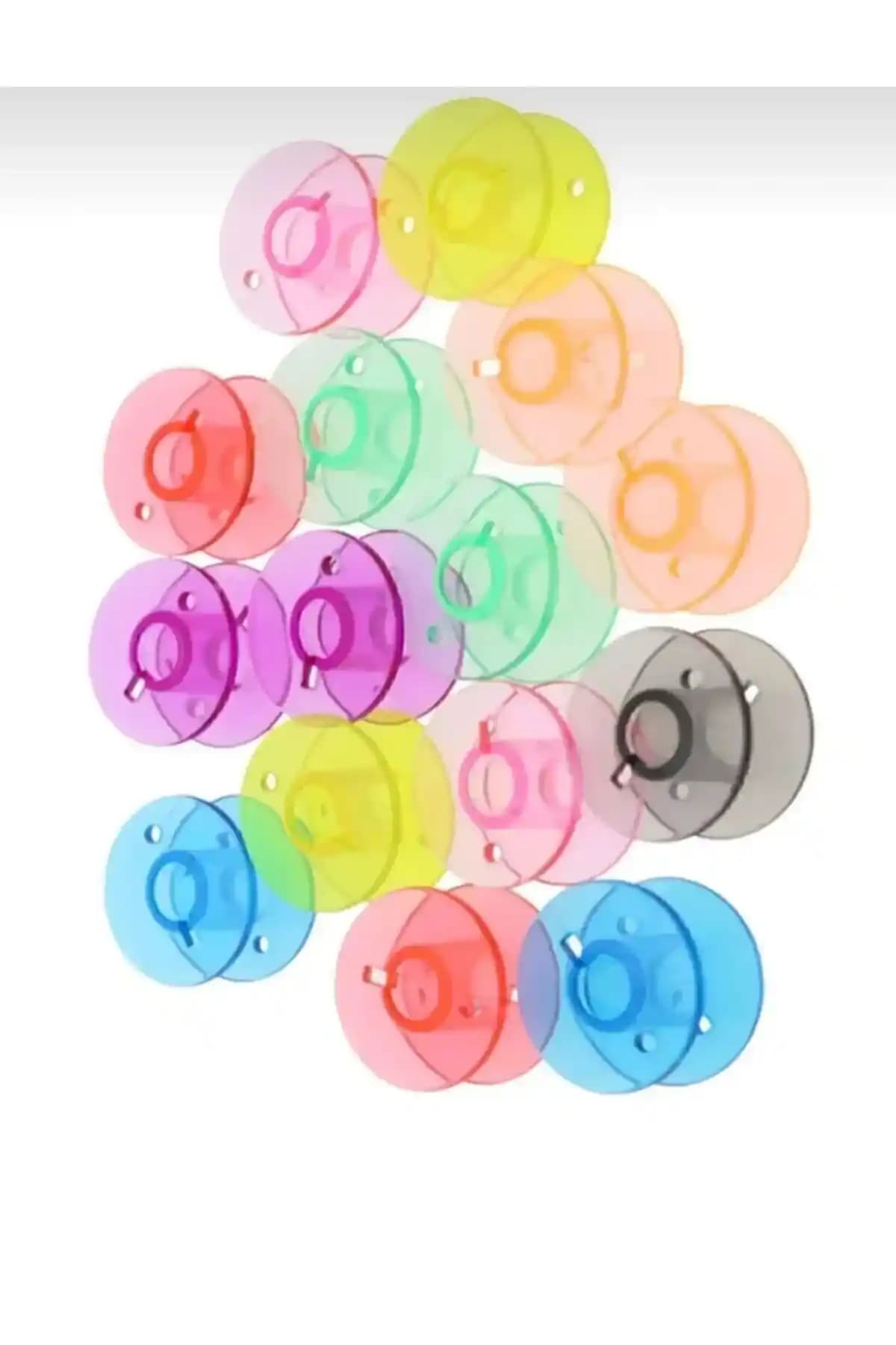 Renkli Plastik Dikiş Masura: Elektronik ve Ev Aletleri İçin Fonksiyonel Bağlantı Çözümü