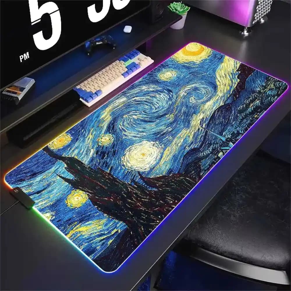 RGB Aydınlatmalı 90x40 Mouse Pad: Estetik ve İşlevselliğin Modern Buluşması